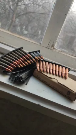 Обойма на 10 патронів 7.62х39 для СКС (оригінал срср) Харків