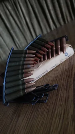Обойма на 10 патронів 7.62х39 для СКС (оригінал срср) Харків