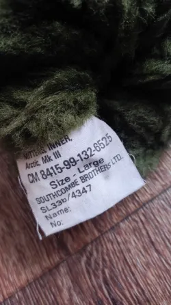 Рукавиці трьохпалі DPM Arctic MK III L Харьков