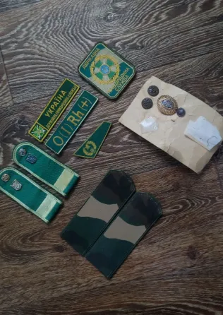 Знаки розрізнення старого зразку ДПСУ Харків