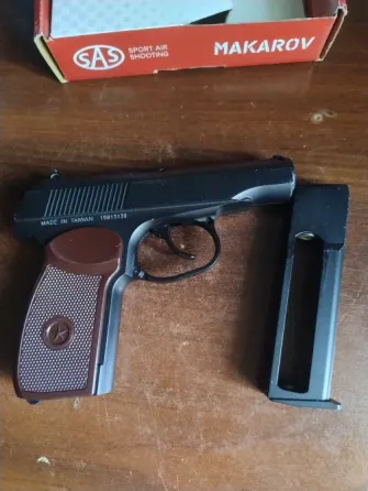 Пневматический пистолет SAS Макаров 4.5 мм Кропивницький