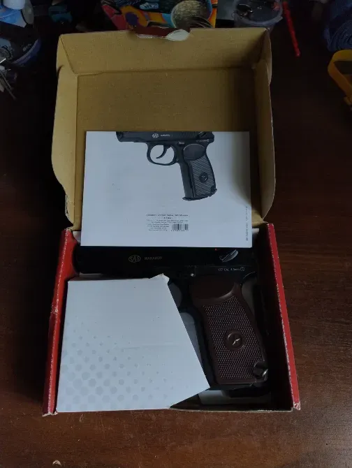 Пневматический пистолет SAS Макаров 4.5 мм Кропивницький - фото 1