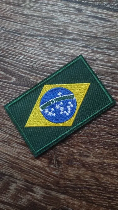 Патч велкро прапор Бразилії Харків - фото 1