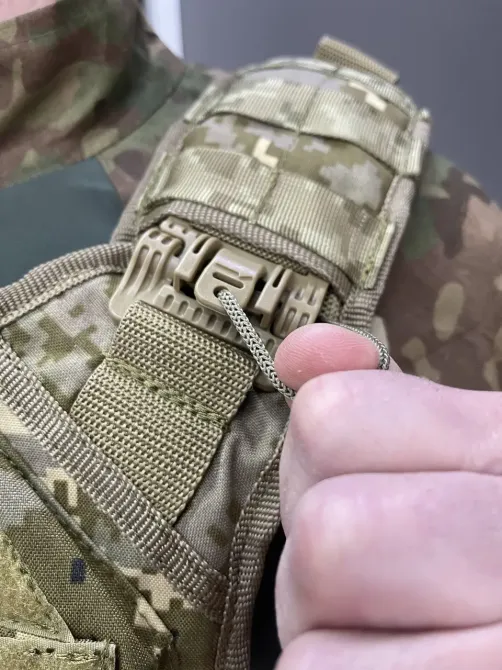 Плитоноска з підсумками та напашником, подвійне швидке скидання, з камербандами Гуляйполе - фото 4