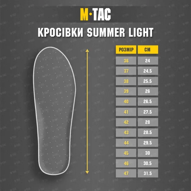 M-Tac кросівки Summer Light Чорні .Артикул MTC-805514-BK Луцьк - фото 7
