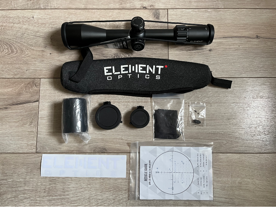Оптический прицел Element Optics Helix 6-24x56 FFP MRAD APR-2D Полтава - фото 1