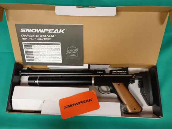 PCP пістолет-карабін Snowpeak PP750L 4.5mm Львів