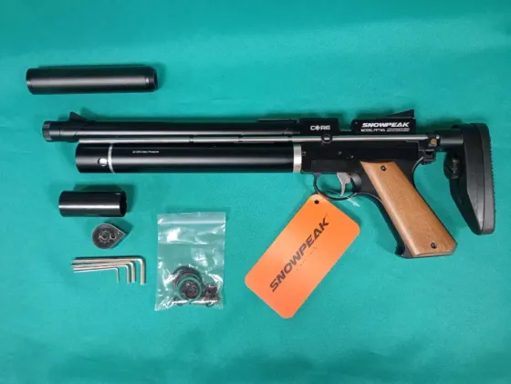 PCP пістолет-карабін Snowpeak PP750L 4.5mm Львів
