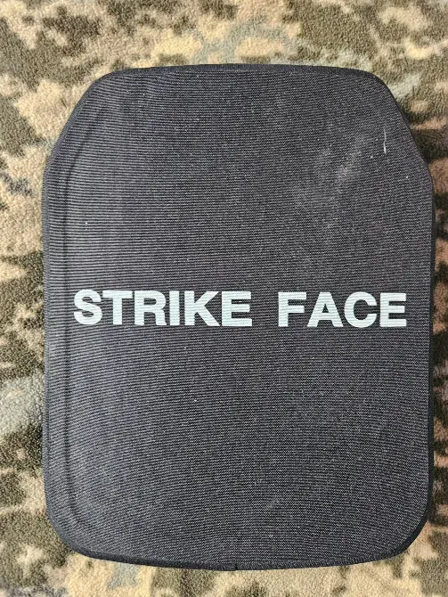 Керамическая бронеплита Strike Face 6-го класса Al2O3 3.7 kg (10+12) NIJ IV 27 х 33 см. Черный Київ - фото 2