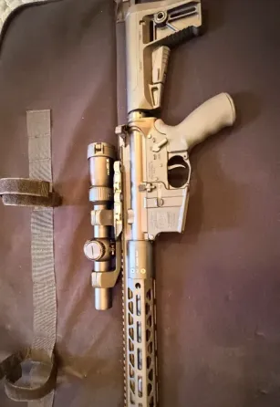 Карабін Adams Arms P2 16".223 Rem з Прицілом оптичним Vortex Strike Eagle 1-8x24 FFP сітка EBR-8 Львів