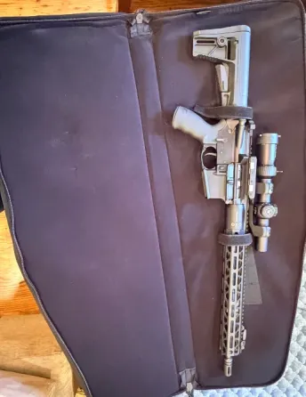 Карабін Adams Arms P2 16".223 Rem з Прицілом оптичним Vortex Strike Eagle 1-8x24 FFP сітка EBR-8 Львів