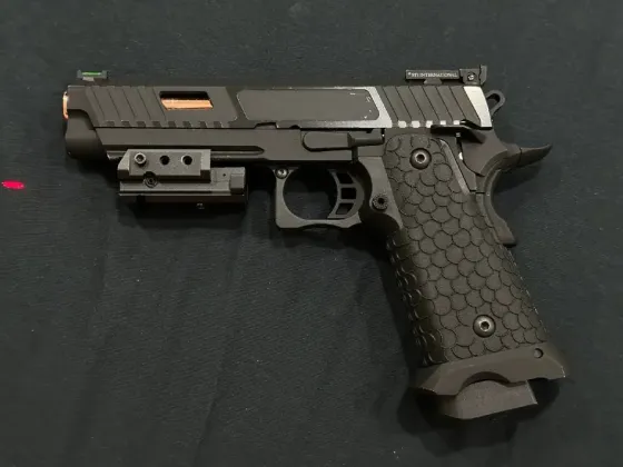 Пневматичний пістолет STI Combat Master 2011 4.5 мм CO₂ Blowback Мала Виска