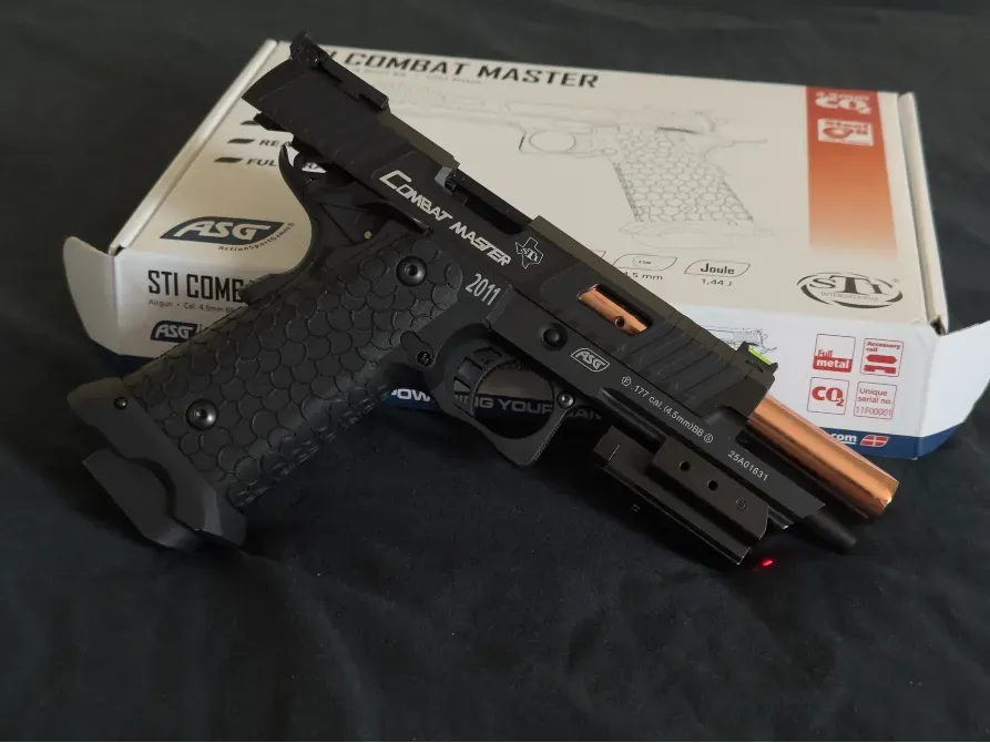 Пневматичний пістолет STI Combat Master 2011 4.5 мм CO₂ Blowback Малая Виска - изображение 3
