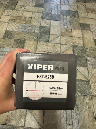 Приціл оптичний Vortex Viper PST Gen II 5-25x50 FFP сітка EBR-7C MRAD з підсвічуванням Київ