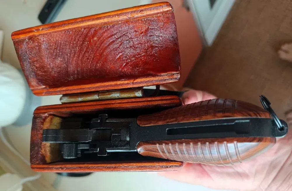 Пневматичний пістолет SAS Mauser M712 Blowback + дерев'яна кобура-приклад Харків - фото 7