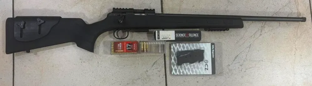 Карабін мисливський CZ457 Synthetic кал.17HMR 525 мм, 1/2x20 Житомир - фото 6