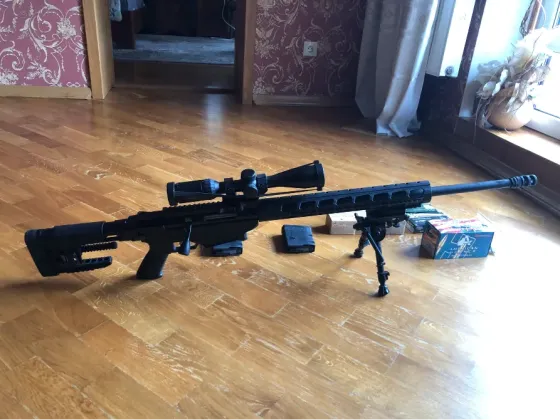 Продам болтовік Ruger Precision Rifle 0.308W з сошками, прицілом Hawke 3-9X40, чохлом та патронамим Киев