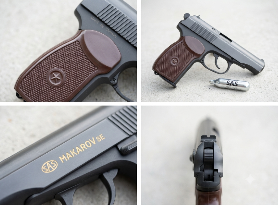 Продам пневматичний пістолет SAS Makarov SE (4.5 мм), новий Рівне - фото 1