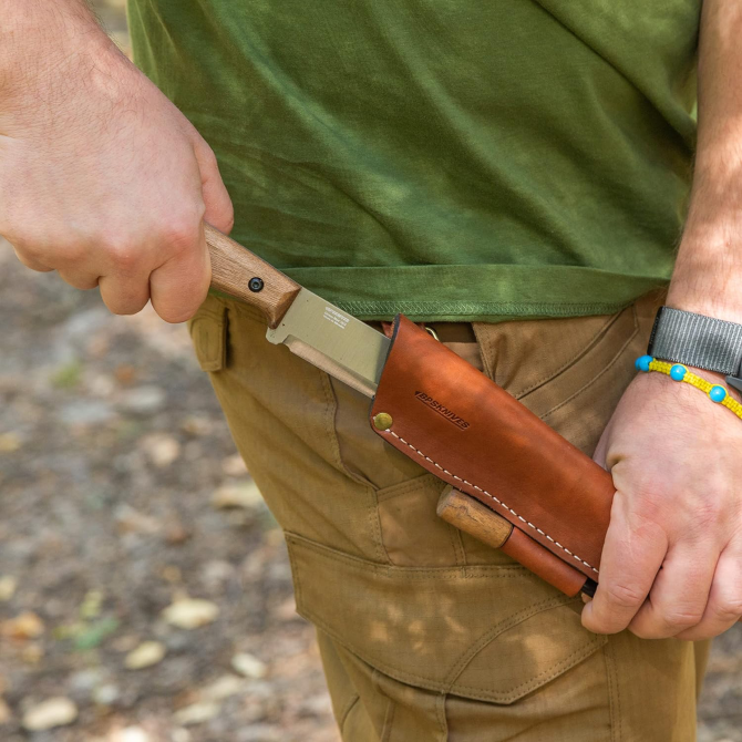 Ніж туристичний BPS Knives ADVENTURER CSHF Київ - фото 8