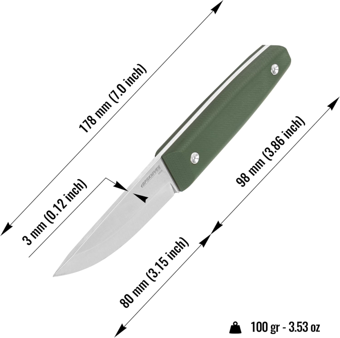 Пууко Ніж BPS Knives AURORA Київ - фото 3