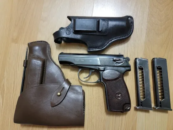Продам травматичний пістолет ПМР «СОБР» (донор ПМ 1979 року) + комплект кобур. Дніпро Дніпро