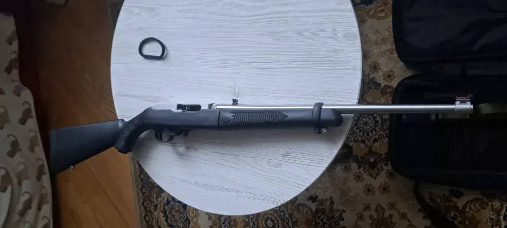 Карабін нарізний RUGER K10/22-TD Synthetic, Stainless Steel 22LR Львів - фото 4