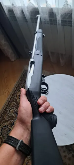 Карабін нарізний RUGER K10/22-TD Synthetic, Stainless Steel 22LR Львів - фото 5