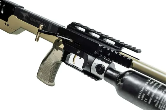 Пневматична гвинтівка (PCP) ZBROIA Sapsan TAC-MC 450/480 (кал. 4, 5 мм, coyote) Харків