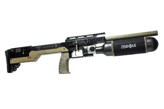 Пневматична гвинтівка (PCP) ZBROIA Sapsan TAC-MC 450/480 (кал. 4, 5 мм, coyote) Харків