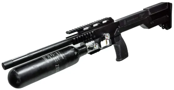 Пневматична гвинтівка (PCP) ZBROIA Sapsan TAC-MC 450/480 (кал. 4, 5 мм, чорний) Харків