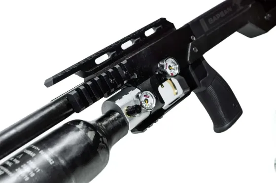 Пневматична гвинтівка (PCP) ZBROIA Sapsan TAC-MC 450/480 (кал. 4, 5 мм, чорний) Харків