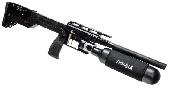 Пневматична гвинтівка (PCP) ZBROIA Sapsan TAC-MC 450/480 (кал. 4, 5 мм, чорний) Харків