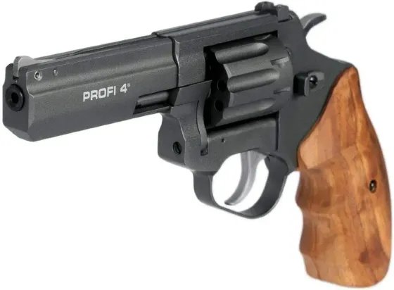 Револьвер Флобера ZBROIA PROFI-4" (графіт / дерево) Харків