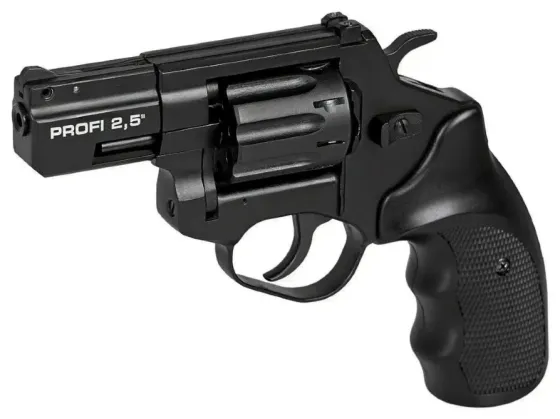Револьвер Флобера ZBROIA PROFI-2.5" (чорний / пластик) Харків