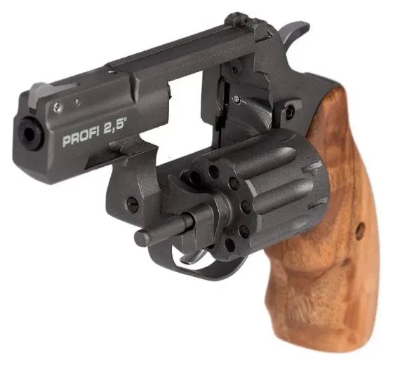 Револьвер Флобера ZBROIA PROFI-2.5" (графіт / дерево) Харків