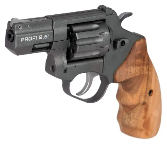 Револьвер Флобера ZBROIA PROFI-2.5" (графіт / дерево) Харків