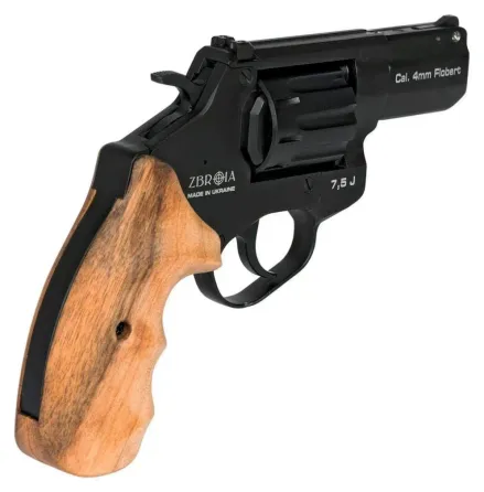 Револьвер Флобера ZBROIA PROFI-2.5" (чорний / дерево) Харків