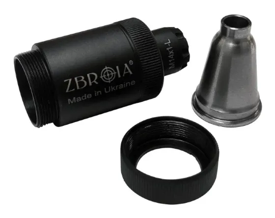 Полумʼягасник ZBROIA для AK кал. 7, 62 Різьба M14x1L Харків