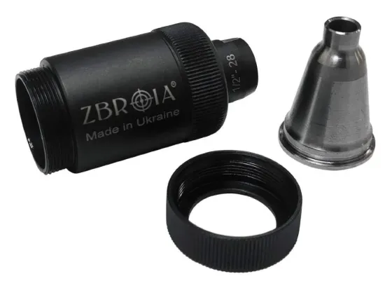 Полумʼягасник ZBROIA для AR-15 кал. .223 Rem (5, 56/45). Різьба 1/2"-28 UNEF Харків