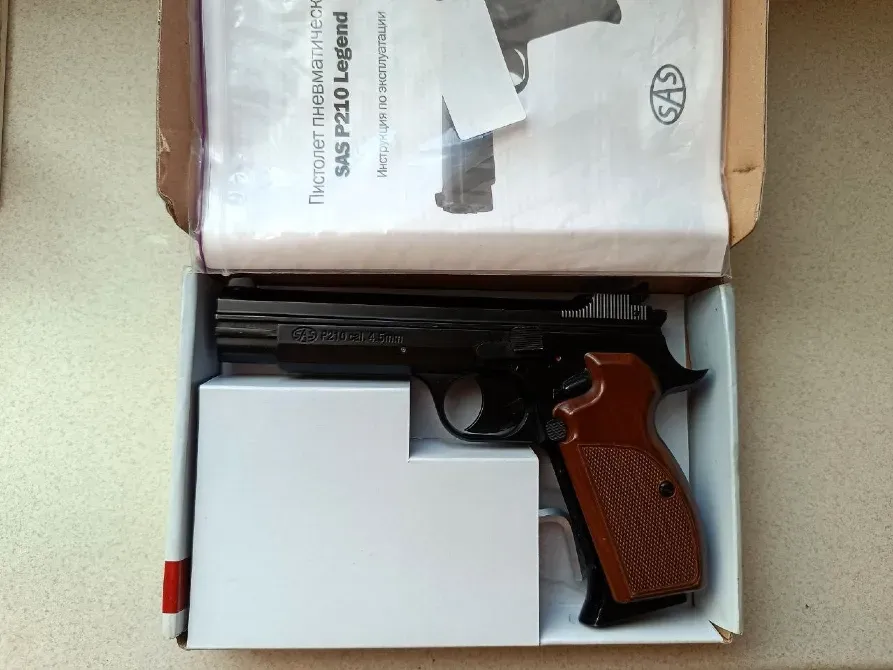 Продам пневматичний пістолет SAS P210 Legend (калібр 4.5 мм) / SIG Sauer Харьков - изображение 3