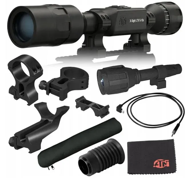 Цифровий приціл ATN X-Sight LTV 5-15x День/Ніч. Нічне бачення I додатковий інфрачервоний ліхтар Київ - фото 1