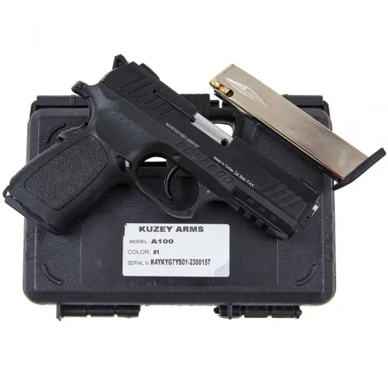 Стартовий пістолет KUZEY A-100#1 Black/Black Grips Харків