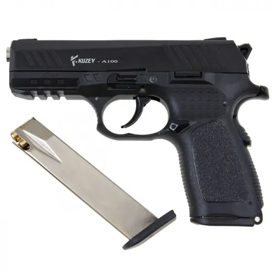 Стартовий пістолет KUZEY A-100#1 Black/Black Grips Харків