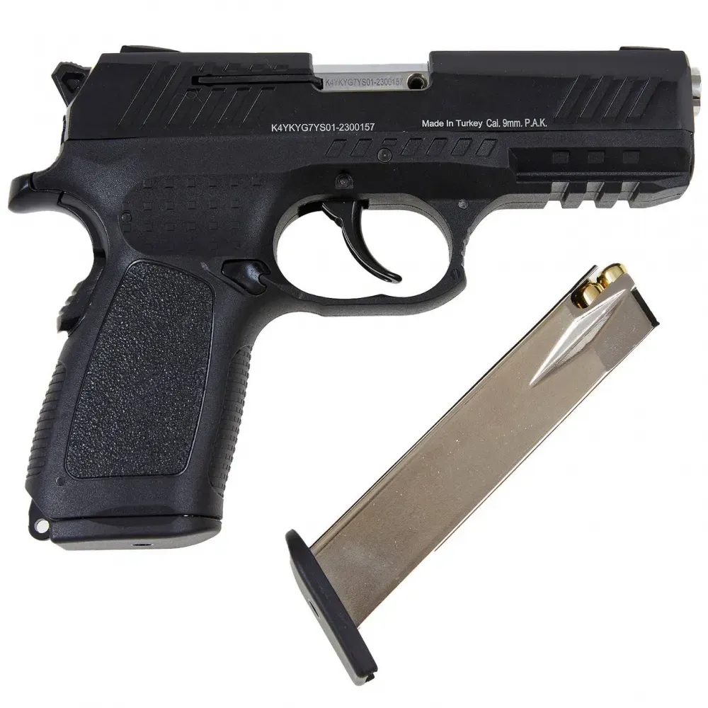 Стартовий пістолет KUZEY A-100#1 Black/Black Grips Харьков - изображение 6