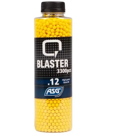 Страйкбольні кульки ASG Q Blaster Yellow 6 мм 0, 12 г 3300 шт Харків