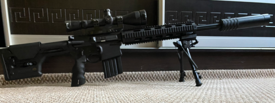 DPMS SASS GII AR-10+оптика Leupold Mark 4 (4, 5-14) Харків