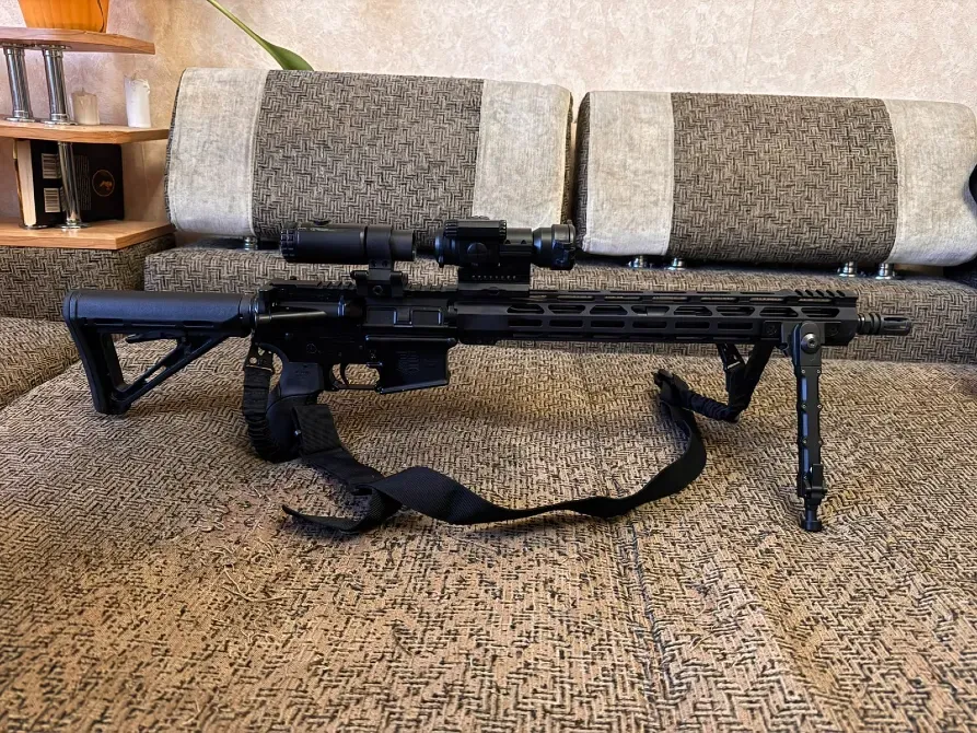 Карабин нарезной Diamondback DB15 BLACK кал.22 Днепр - изображение 4