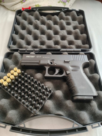 Пістолет стартовий Retay G17 кал. 9 мм. black Львів