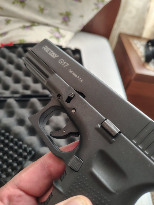 Пістолет стартовий Retay G17 кал. 9 мм. black Львів - фото 4
