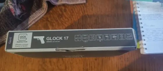 Glock 17 Gen5 - Австралийская лицензированная копия. ПНЕВМАТ. Лучший из всех аналогов Дніпро